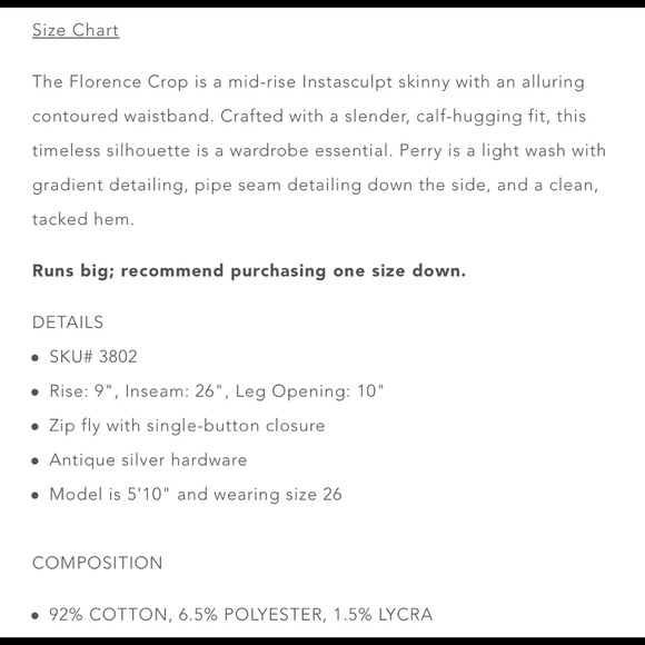 DL1961 Florence Cropped Mid Rise Skinny - Picture 8 of 8